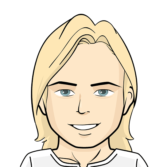 Illustrated portrait of Alexander Skogberg